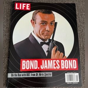 LIFE Magazine Bond. James Bond On the Run with 007, from Dr. No to Spectre 2016